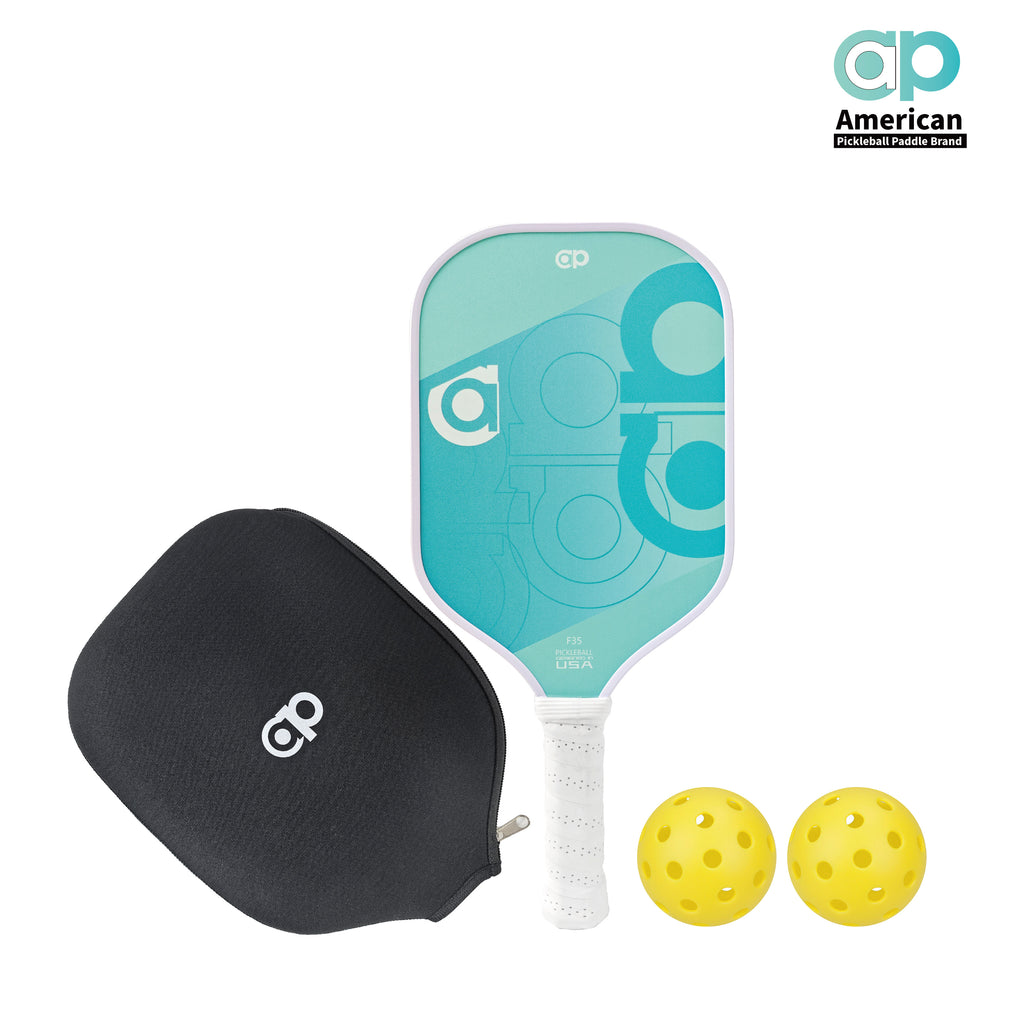 Blue ap Fiberglass Pickleball Paddle