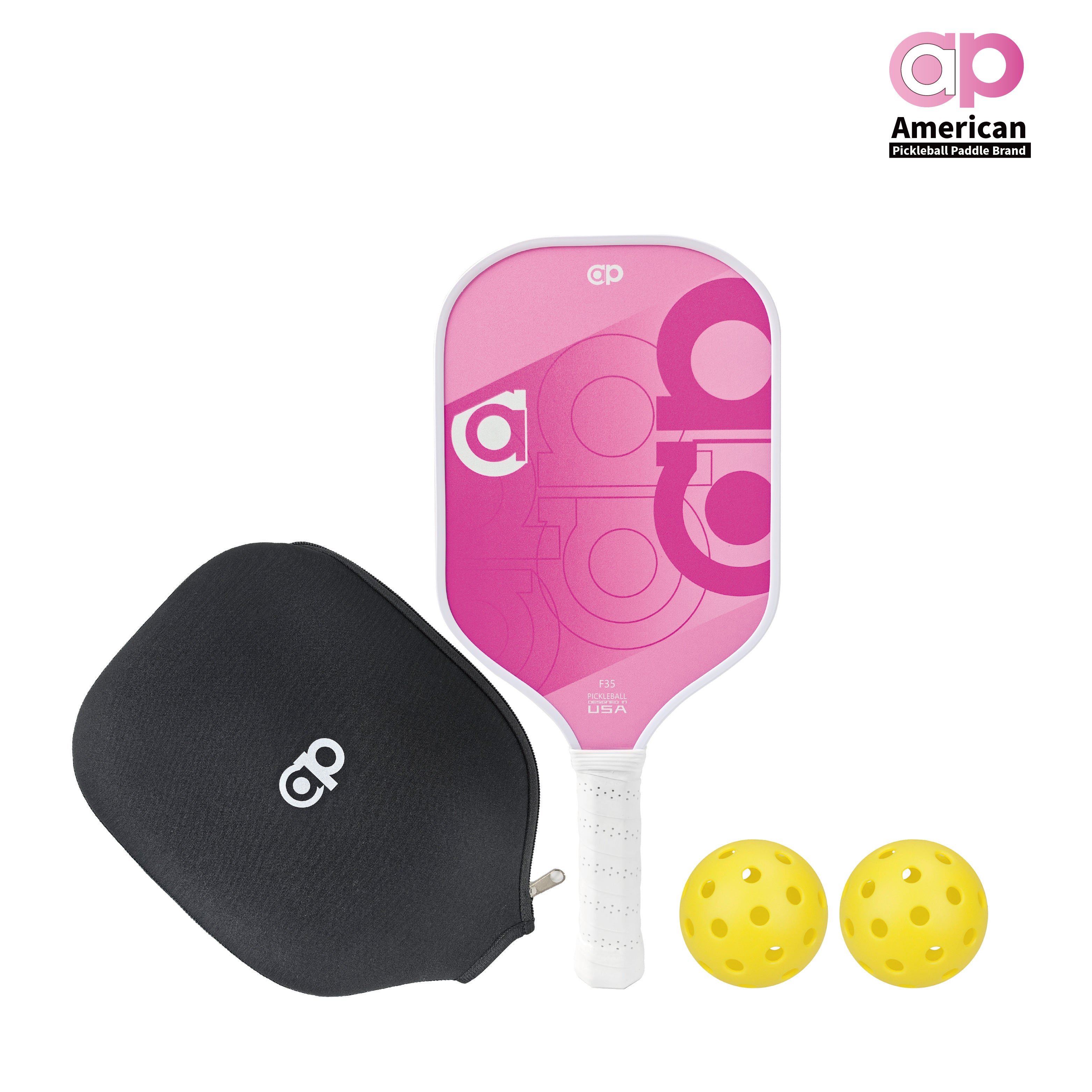 Blue ap Fiberglass Pickleball Paddle