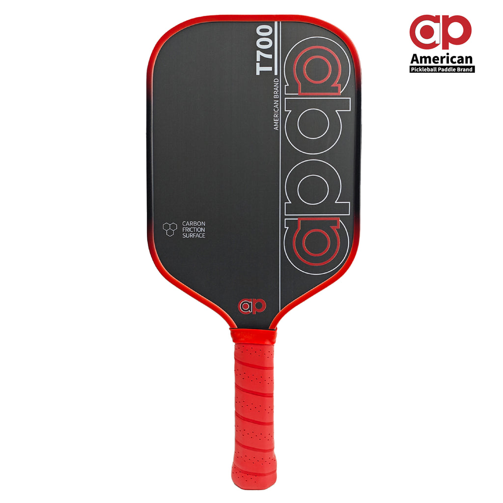 Red ap T700 Carbon Fiber Pickleball Paddle