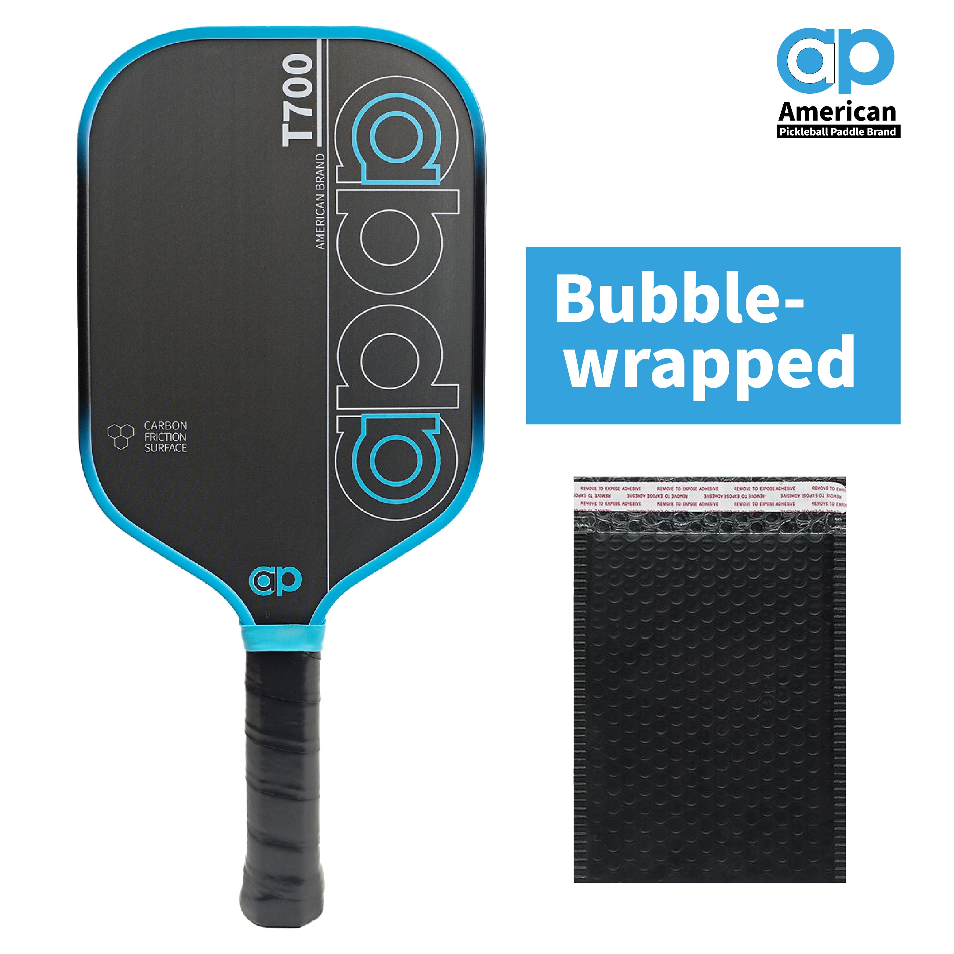 Red ap T700 Carbon Fiber Pickleball Paddle