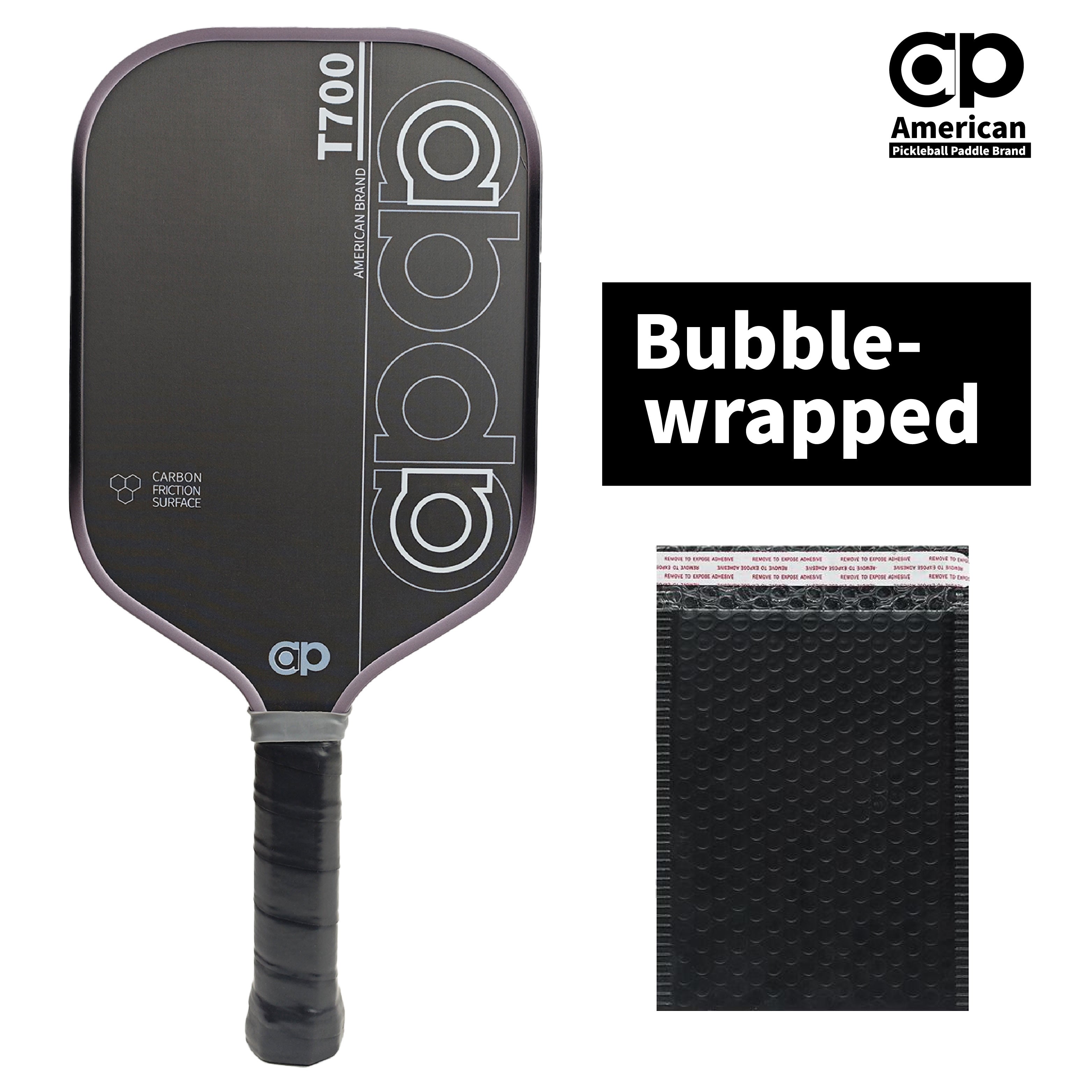 Red ap T700 Carbon Fiber Pickleball Paddle