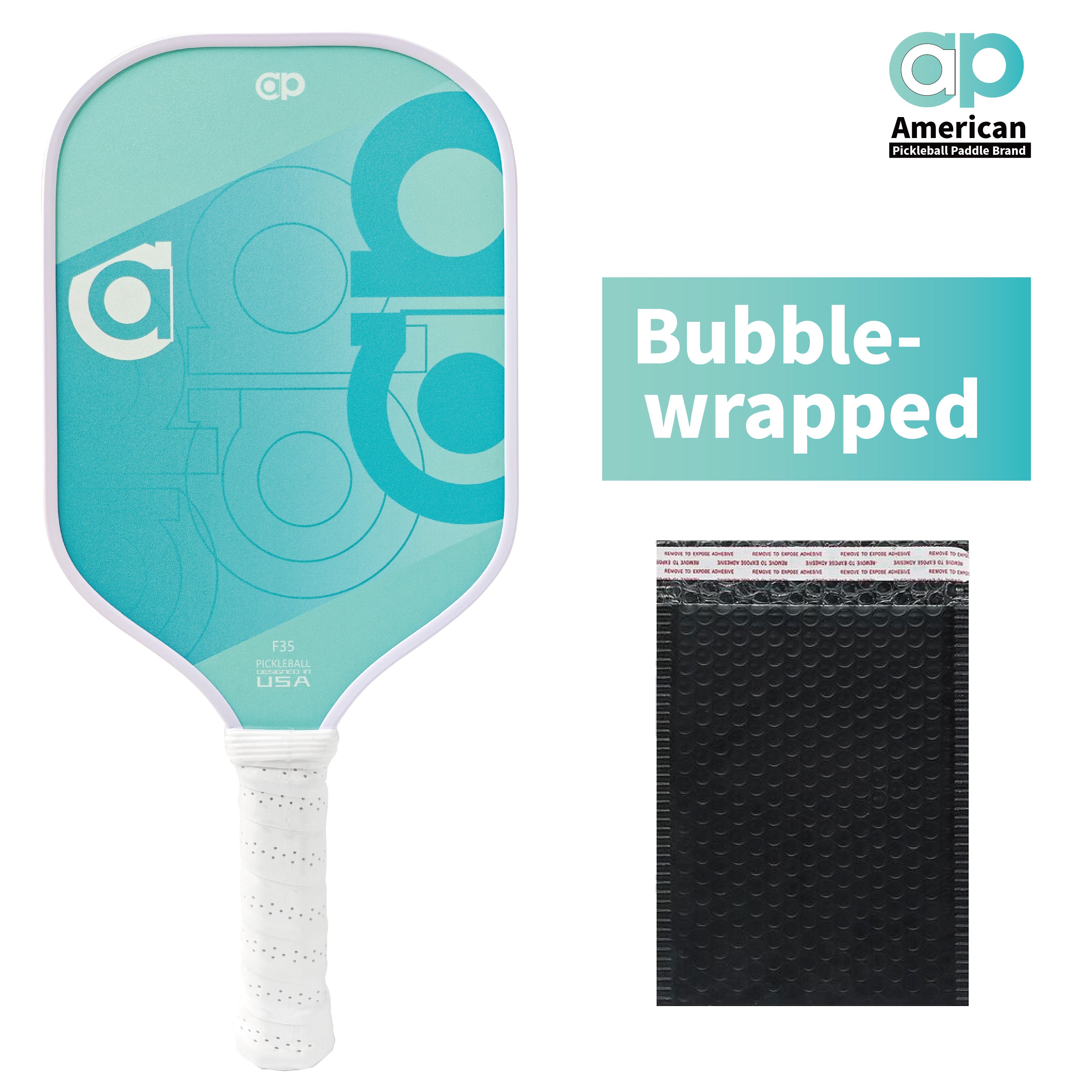 Yellow ap Fiberglass Pickleball Paddle