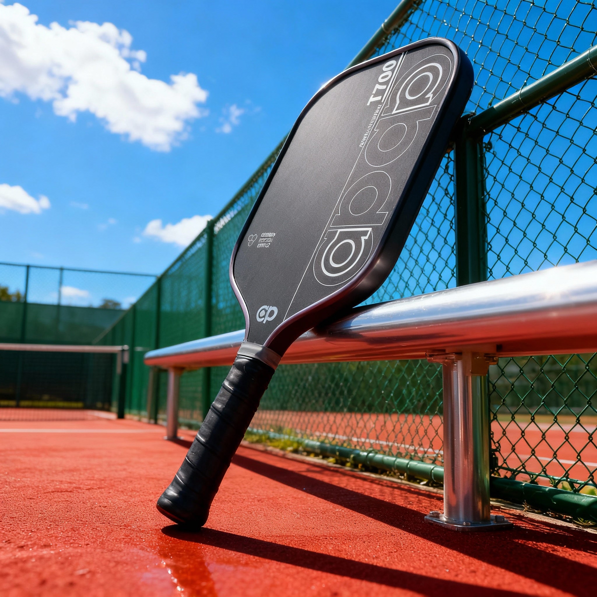 Black ap T700 Carbon Fiber Pickleball Paddle
